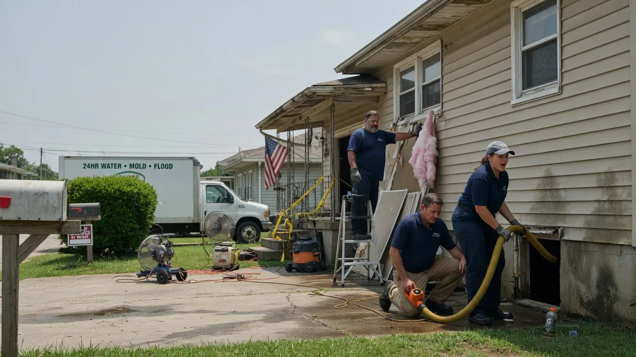 Water Damage Repair in Slippery Rock, PA near me